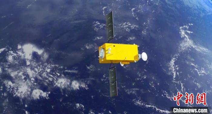 海洋二号C星模拟图 中国航天科技集团五院 供图
