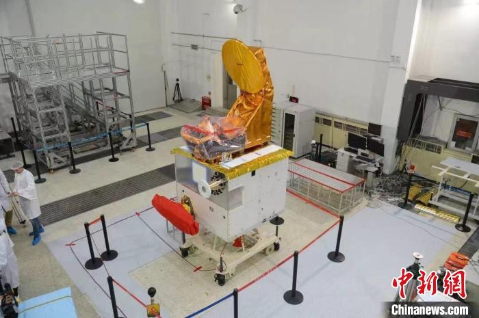 中法海洋卫星研制现场 中国航天科技集团五院 供图